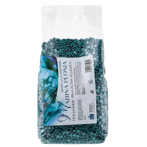 Віск плівковий гарячий для депіляції (в гранулах) МОРСЬКА ПІВОНІЯ, 1000 г BELLA DONNA