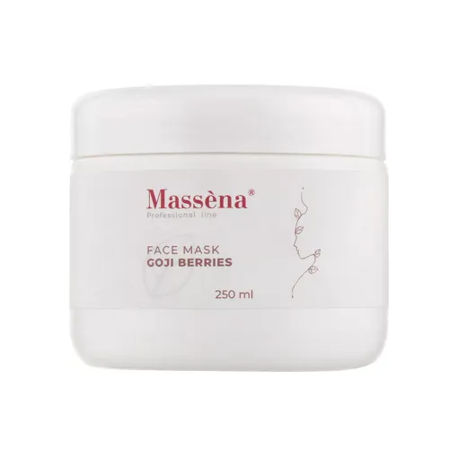Маска для обличчя anti-age "Ягоди Годжі", 250 мл GOJI BERRIES Face Mask Massena