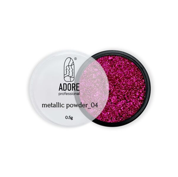 Металева хромована втирка, 0,5 г №04 Metallic Powder ADORE