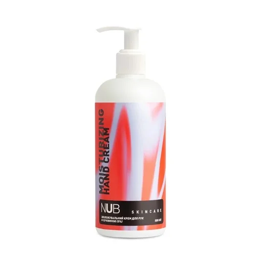 Крем для рук зволожувальний з сечовиною 5% 500мл Hand Cream Moisturing Urea NUB