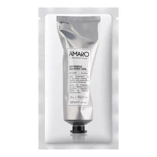 Прозорий гель для гоління 6мл AMARO INVISIBLE SHAVING GEL FarmaVita