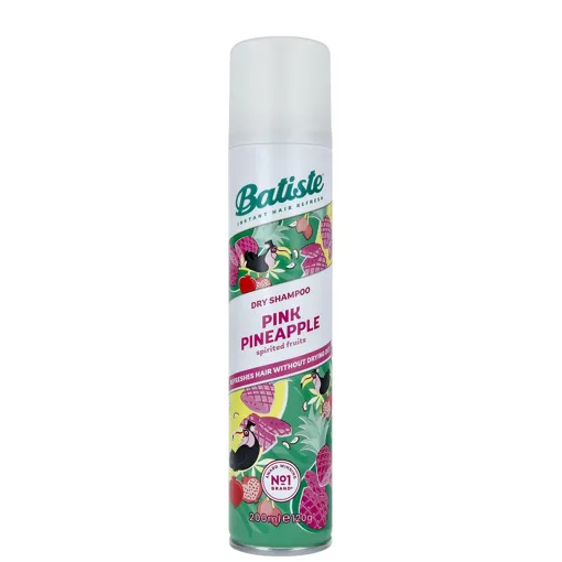 Шампунь сухий для волосся, 200 мл PINK PINEAPPLE Dry Shampoo BATISTE 