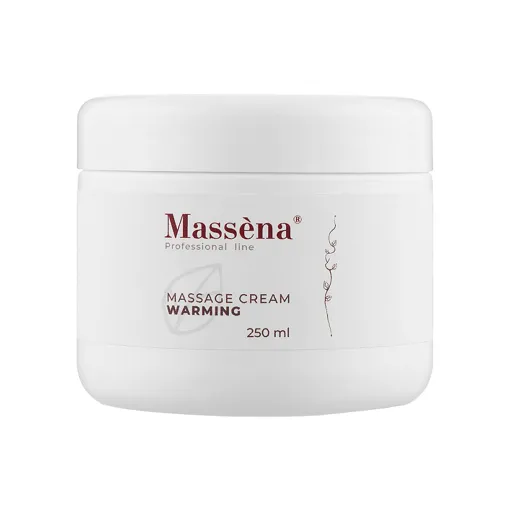 Крем зігріваючий масажний для схуднення тіла, 250 мл WARMING Massage Cream Massena