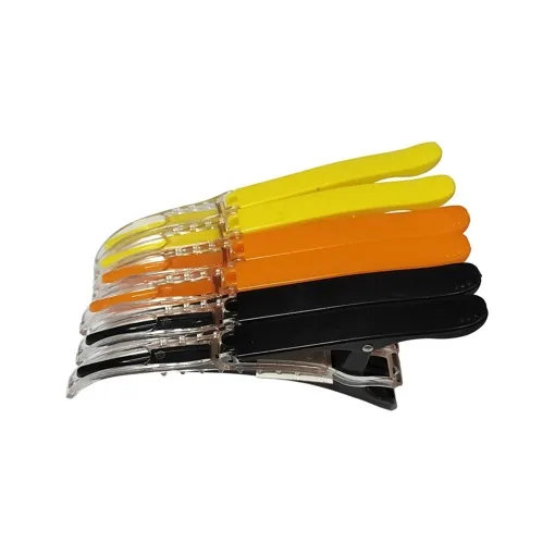 Затискач для волосся "Кіготь" пластиковий (1 шт) різнокольоровий ZCP-00 Odessa