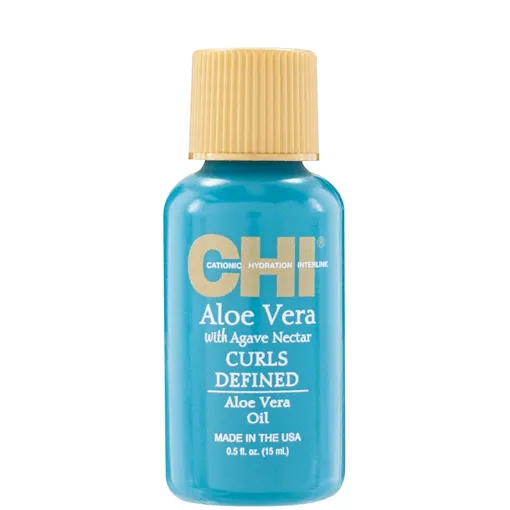 Масло з алоє та екстрактом агави для кучерявого волосся, 15 мл Aloe Vera Oil CHI 