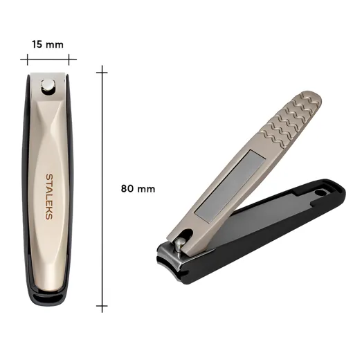 Кніпсер для нігтів із контейнером BEAUTY and CARE KBC-20 STALEKS