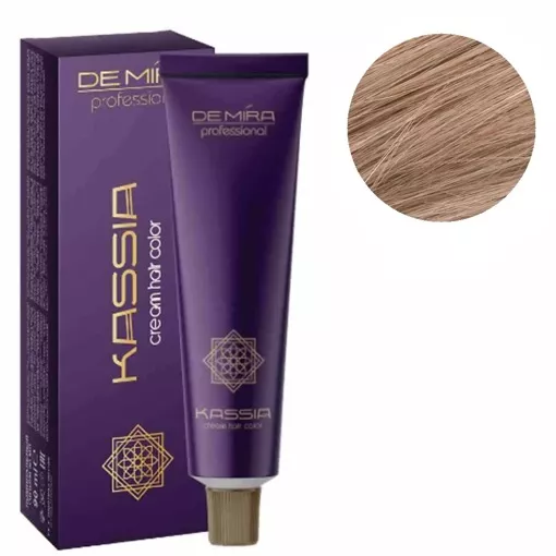9/75 дуже світлий блондин коричнево-червоний Крем-фарба для волосся перманентна, 90мл Cream hair color KASSIA DEMIRA Professional