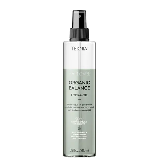 Гідро-олія (двофазний кондиціонер-спрей) для всіх типів волоссям, 200 мл 44123 Hydra-Oil ORGANIC BALANCE Hair Care TEKNIA LAKME