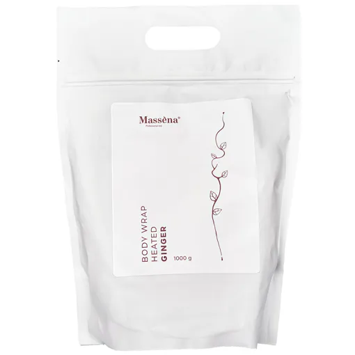 Обгортання для тіла порошкове саморозігріваюче "Імбир", 1000 г GINGER Heated Body Wrap Massena