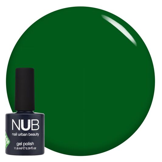 NUB Гель-лак вітражний Glass Gel NUB Nail Urban Beauty 11,8мл № 1 Зелений  