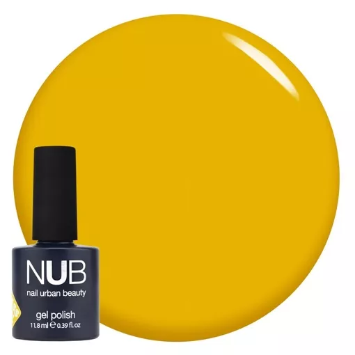 NUB Гель-лак вітражний Glass Gel NUB Nail Urban Beauty 11,8мл № 2 Жовтий 