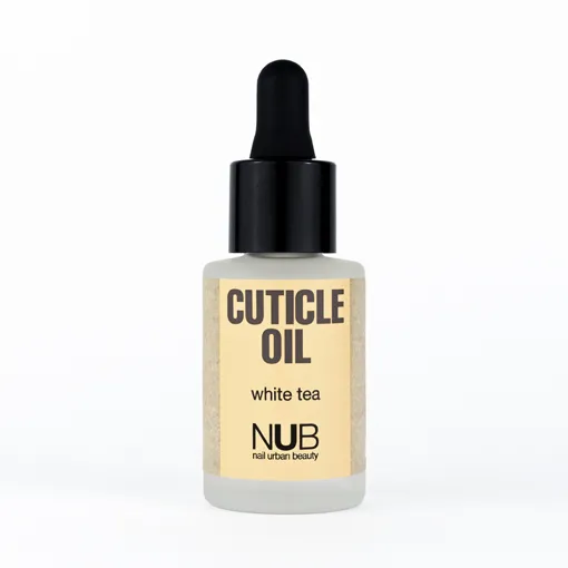 NUB Cuticle oil White tea Олія длдя нігтів та кутикули Білий чай 30мл   