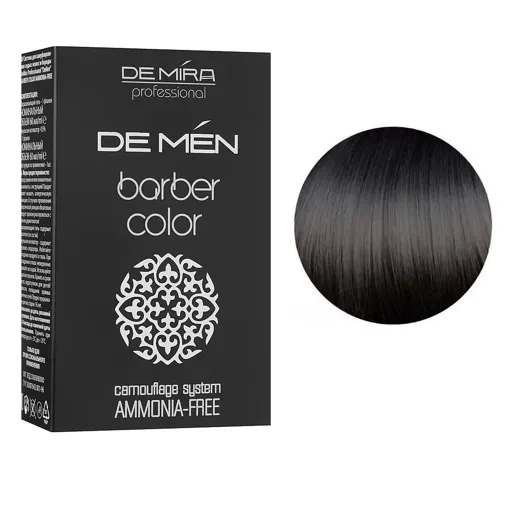 3/0 система для камуфляжу волосся і бороди, 60мл/60мл BARBER COLOR Ammonia Free DEMEN DeMira Professional