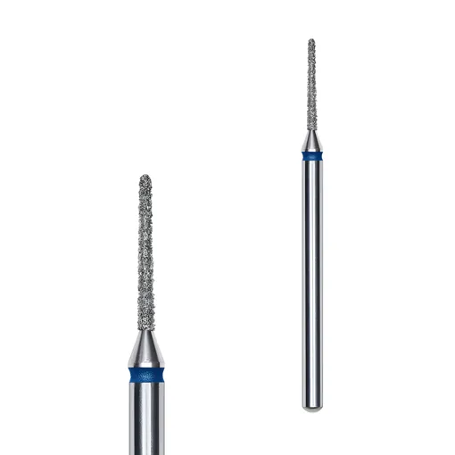 Фреза діамантова ГОЛКА СИНЯ діаметр 1 мм / робоча частина 10 мм EXPERT (FA80B010/10) STALEKS PRO