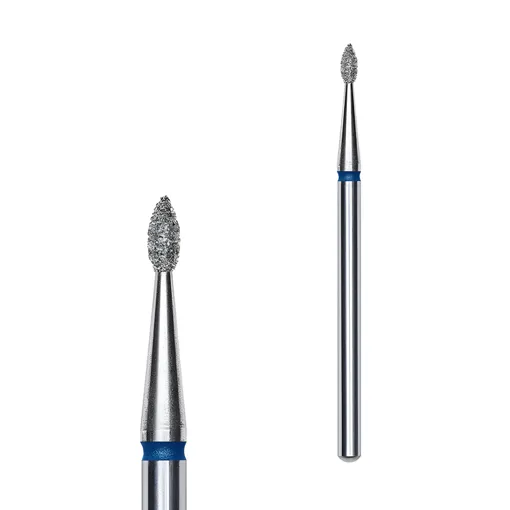 Фреза діамантова КРАПЛЯ СИНЯ діаметр 1,6 мм / робоча частина 4 мм EXPERT (FA40B016/4) STALEKS PRO