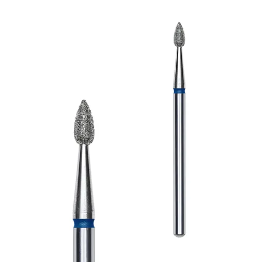 Фреза діамантова КРАПЛЯ СИНЯ діаметр 2,3 мм / робоча частина 5 мм EXPERT (FA40B023/5) STALEKS PRO