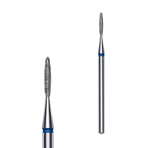Фреза діамантова ПОЛУМ&rsquo;Я СИНЄ діаметр 1,4 мм / робоча частина 8 мм EXPERT (FA10B014/8) STALEKS PRO