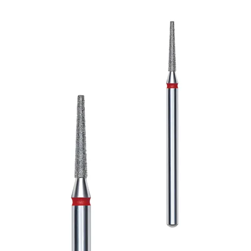 Фреза діамантова УСІЧЕНИЙ КОНУС ЧЕРВОНИЙ діаметр 1,6 мм / робоча частина 10 мм EXPERT (FA70R016/10) STALEKS PRO