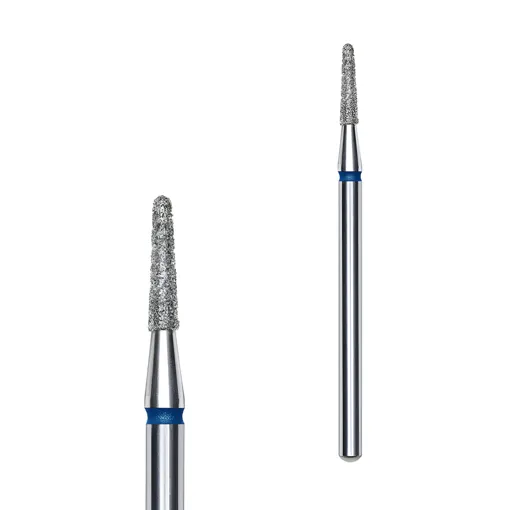 Фреза діамантова УСІЧЕНИЙ КОНУС СИНІЙ діаметр 1,8 мм / робоча частина 8 мм EXPERT (FA70B018/8) STALEKS PRO