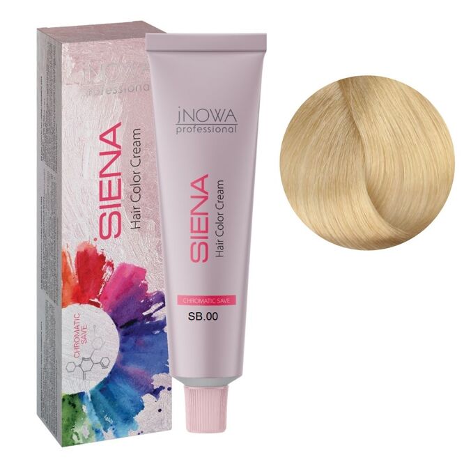 SB/00 спеціальний блондин нейтральний Фарба для волосся Special Blond (SB), 90мл SIENA Chromatic Save  jNOWA Professional