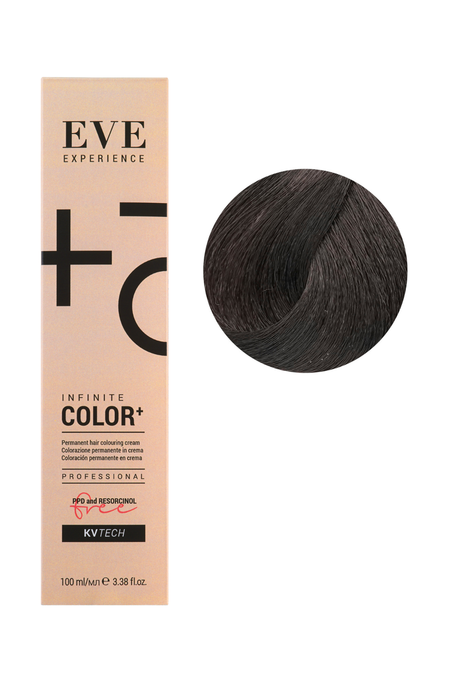 4/0 каштановий Крем-фабра для волосся 100 мл  EVE Experience  FarmaVita  