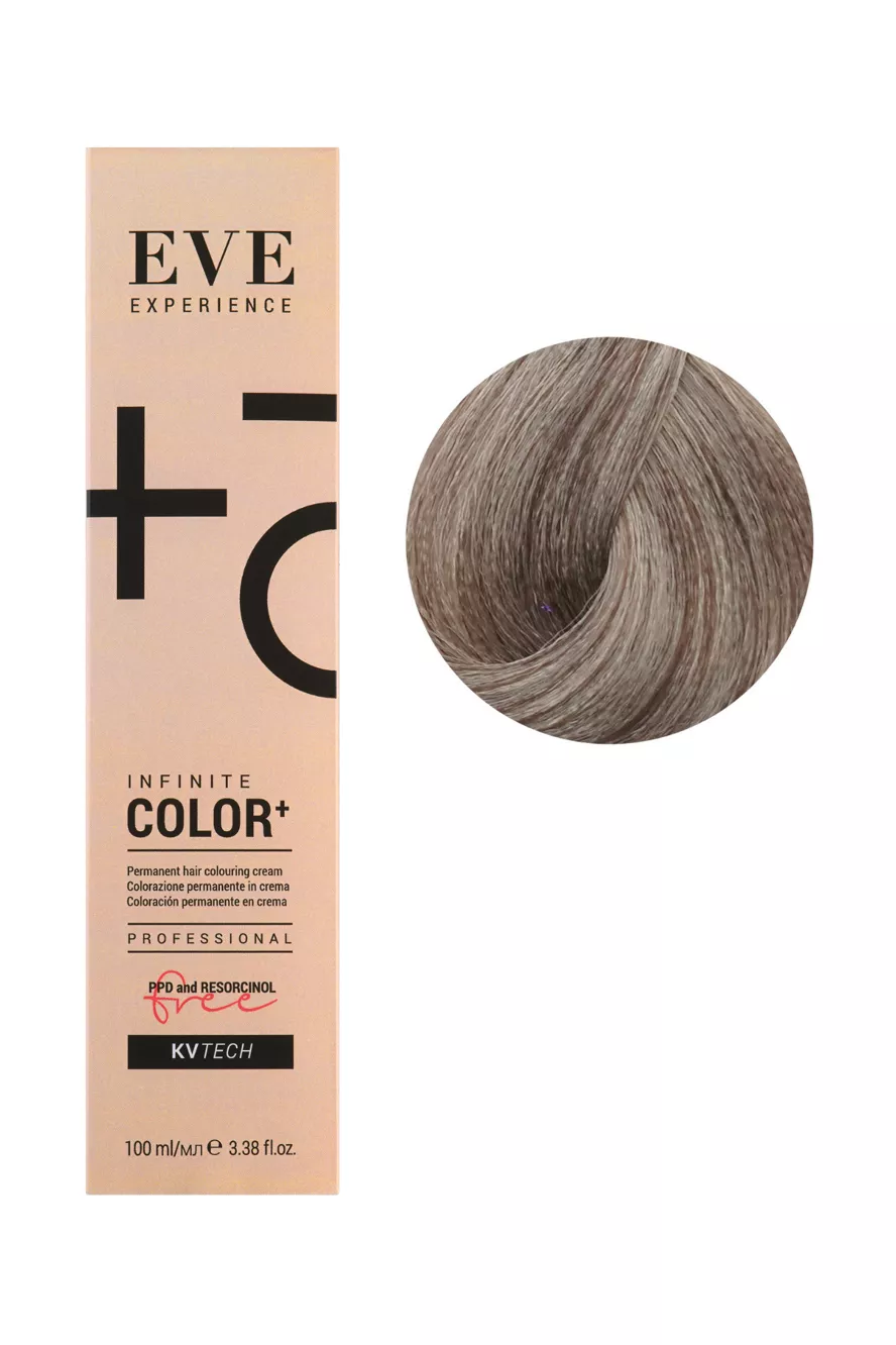 8/1 світлий блондин попелястий Крем-фабра для волосся 100 мл  EVE Experience  FarmaVita  