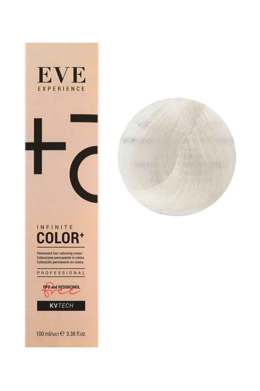 11/02 платиновий блонд,сильний освітлювач Крем-фабра для волосся 100 мл EVE Experience  FarmaVita