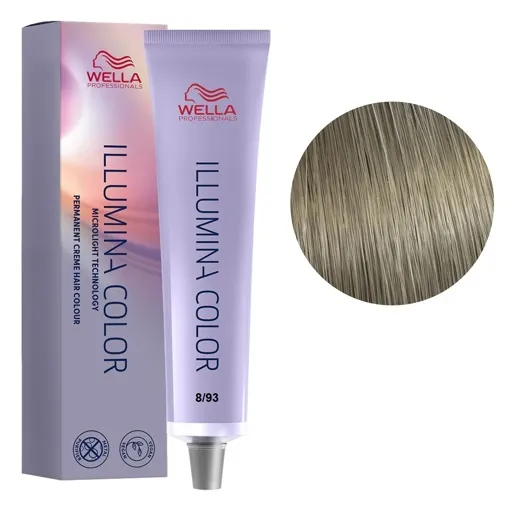 8/93 місячний туман Стійка крем-фарба для волосся, 60 мл ILLUMINA COLOR Wella Professionals