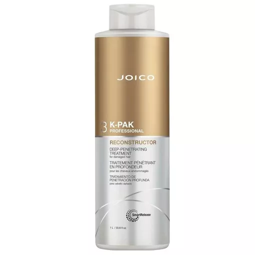 Маска-реконструктор глибокої дії для пошкодженого для волосся (Step  № 3), 1000мл Deep-Penetrating Treatment RECONSTRUCTOR  K-PAK Professional JOICO