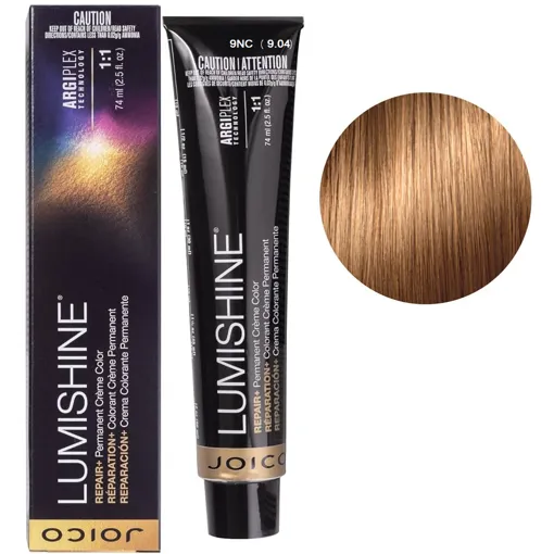 9NC (9,04) Перманентна крем-фарба для волосся, 74 мл Permanent Creme Color Repair+ LumiShine JOICO