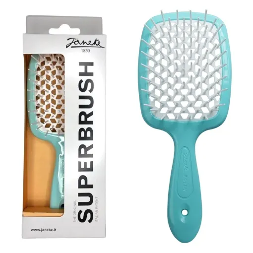 Щітка для волосся продувна ( колір: Тіфані ) TIFFANY Standart SUPERBRUSH Janeke 