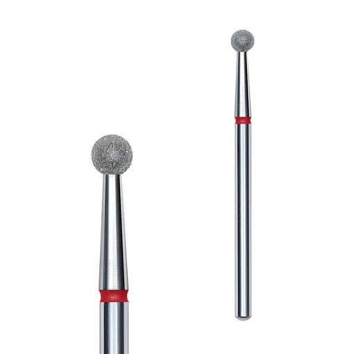 Фреза діамантова КУЛЯ ЧЕРВОНА діаметр 3,5 мм EXPERT (FA01R035) STALEKS PRO