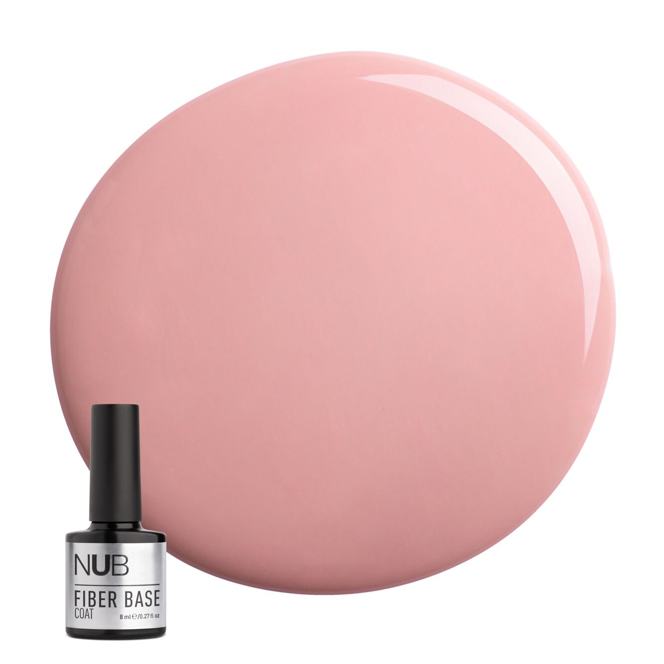 NUB Fiber Base coat Основа з волокнами під гель-лак 8мл №04 BEIGE