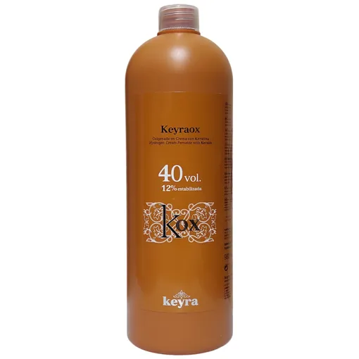 Окисник з кератином 12% (40 Vol), 900 мл Hydrogen Cream Peroxide with Keratin KeyraOX Keyra