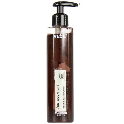Маска тонувальна для оновлення кольору, 195 мл MARRON (каштан) Retouch Lab Masque Repigmentant Subtil