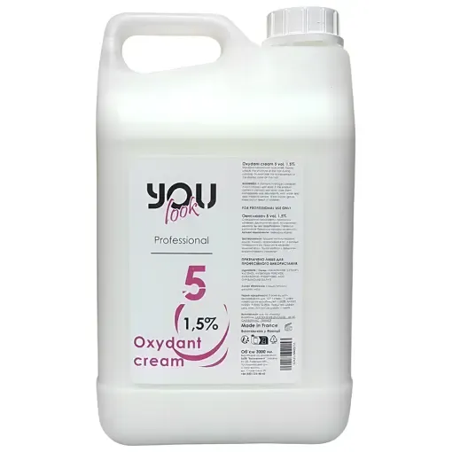 Окислювач 1.5% (5 Vol), 3000 мл Oxydant cream You look Professional