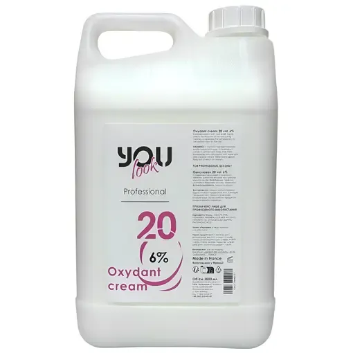 Окислювач 6% (20 Vol), 3000 мл Oxydant cream You look Professional