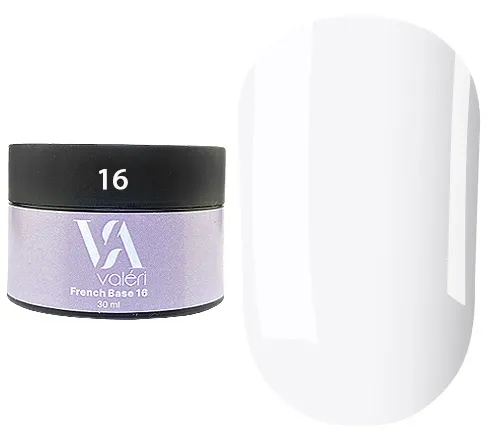 VALERI French  Base  Основа камуфлююча для гель-лаку 30мл №16