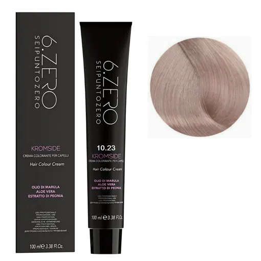 10/23 Крем-фарба для волосся стійка, 100мл  Hair Color Cream KROMSIDE 6.ZERO Seipuntozero