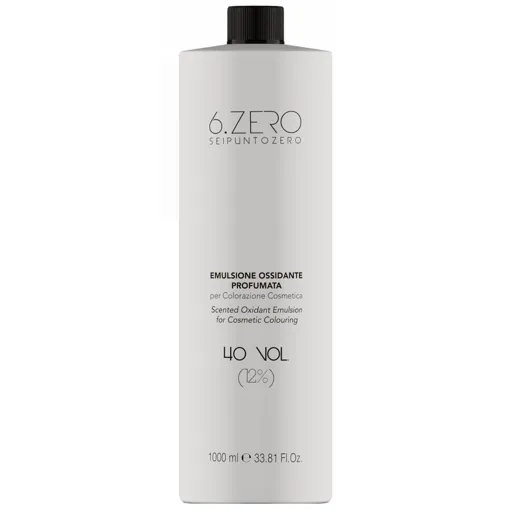 Окислювальна емульсія 12 % (40 Vol), 1000 мл Emulsione Ossidante Profumata 6.ZERO SEIPUNTOZERO