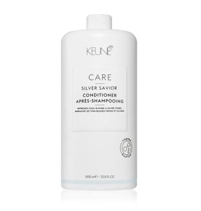 Кондиціонер 1000мл "Срібний блиск" для нейтралізації жовтизни Silver Savior Conditioner Care Line KEUNE