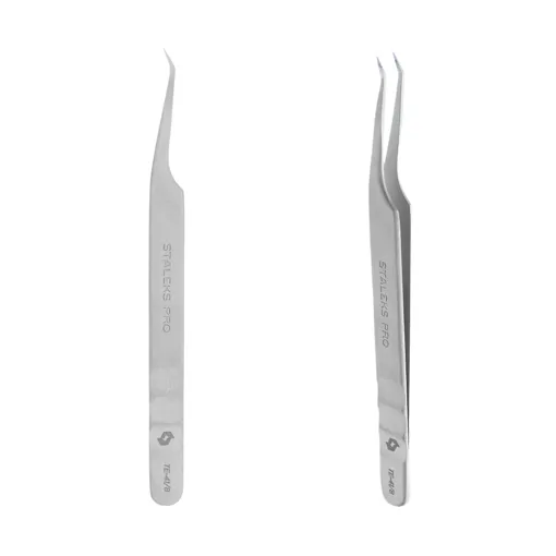 Пінцет професійний для вій EXPERT 41 TYPE 8 (mini L) TE-41/8 STALEKS PRO