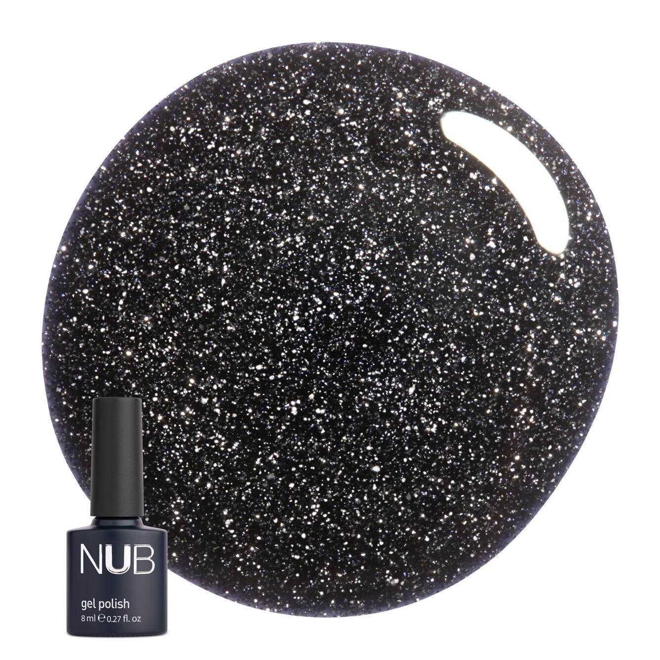 NUB Gel Polish Night Light Гель-лак світловідбиваючий 8мл № NL5 Dark Sky
