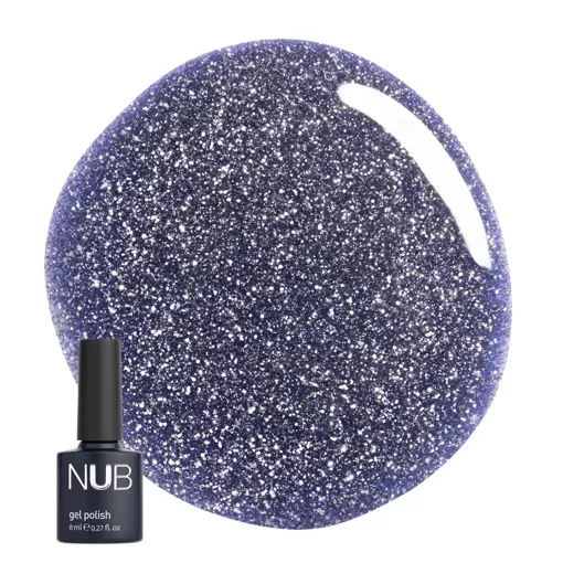 NUB Gel Polish Night Light Гель-лак світловідбиваючий 8мл № NL7 Lilac Bright