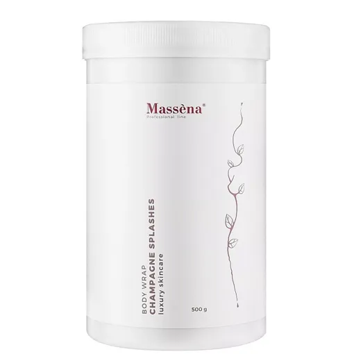 Обгортання для тіла порошкове "Бризки шампанського", 500 г CHAMPAGNE SPLASHES Body Wrap Massena