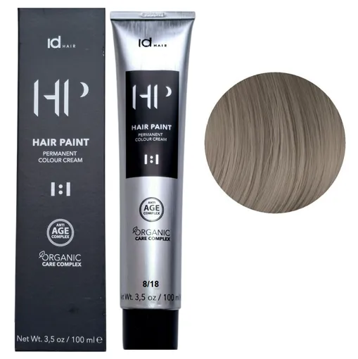 8/18 Крем-фарба для волосся перманентна,100мл HAIR PAINT Permanent Colour Cream OCC Id HAIR