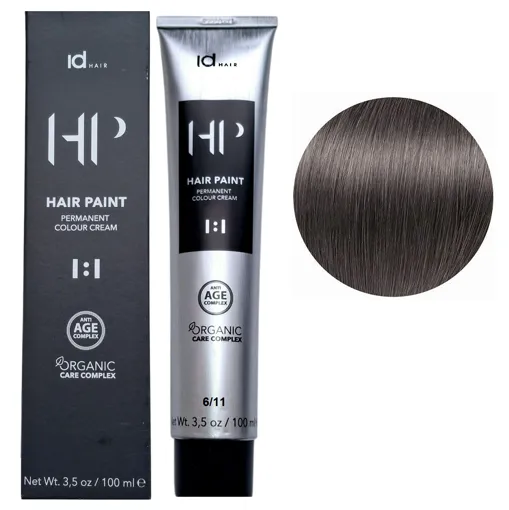 6/11 Крем-фарба для волосся перманентна,100мл HAIR PAINT Permanent Colour Cream OCC Id HAIR