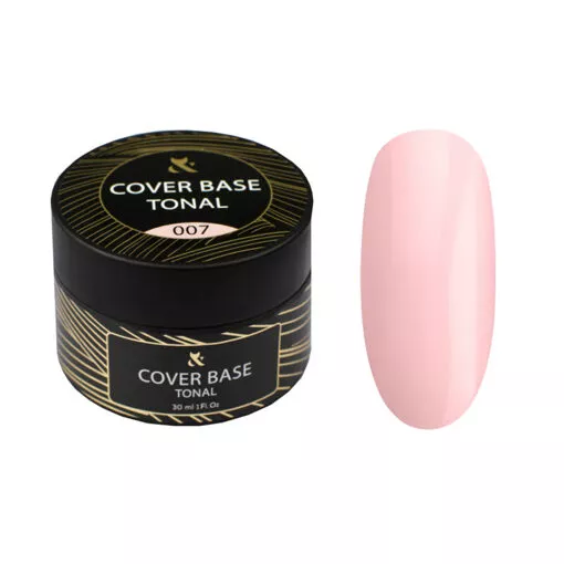 F.O.X Tonal Cover Base Основа камуфлююча для гель-лаку 30мл №007