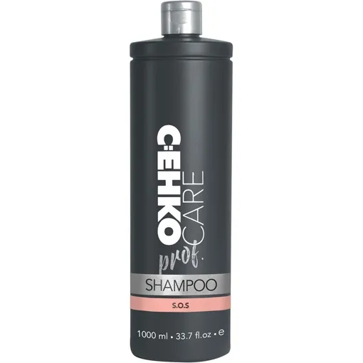 Шампунь для пошкодженого волосся з протеїнами, 1000 мл S.O.S Shampoo CARE prof. С:ЕНКО 