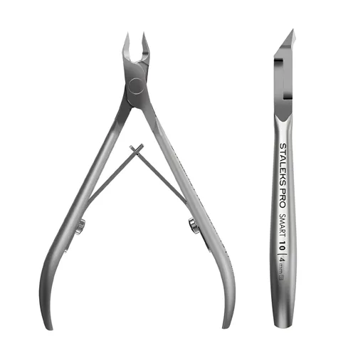 Кусачки професійні для шкіри (ріжуча частина -4 мм) SMART NS-10-4 STALEKS PRO
